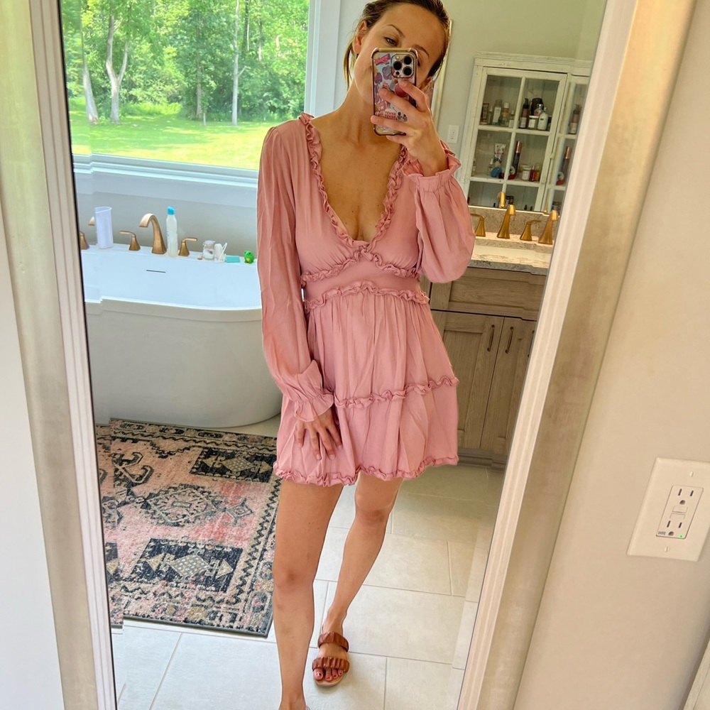Long Sleeve Mini Dress